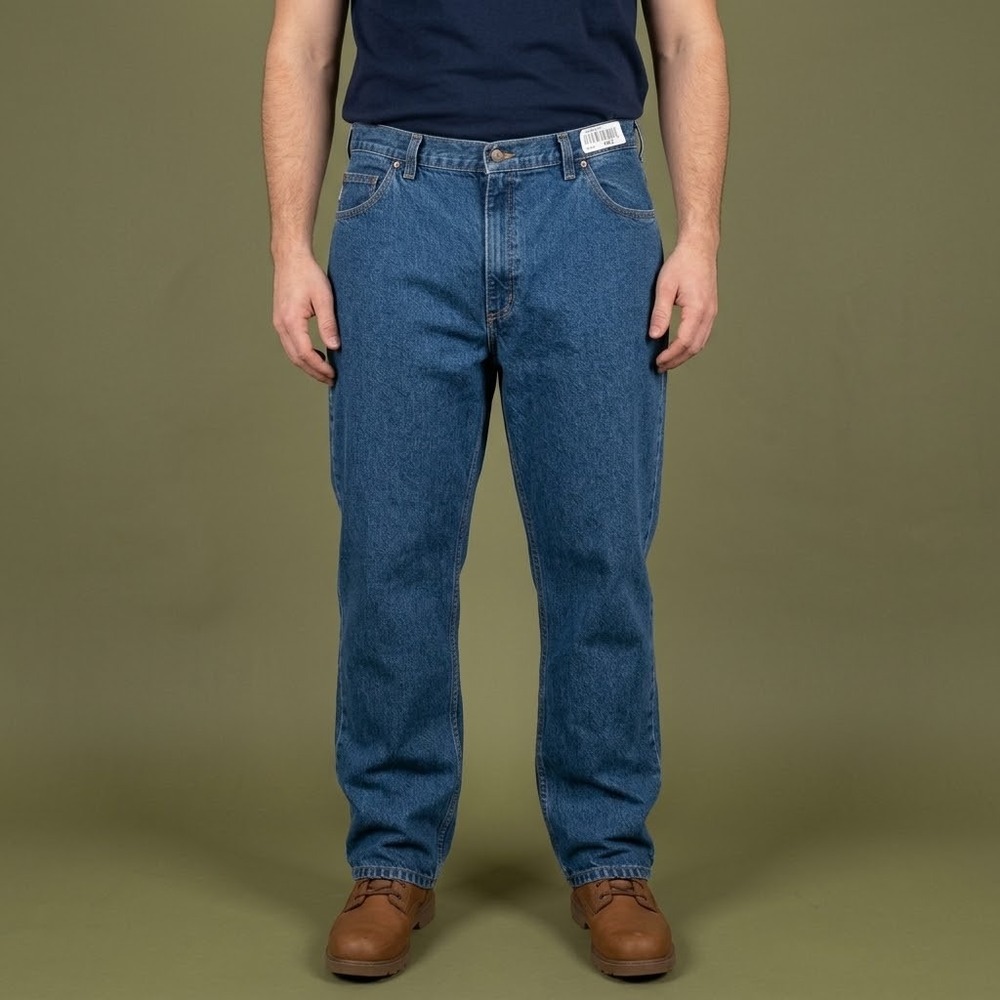 Carhartt‎ 381-83 Relaxed Fit Jeans Mens 40x32 Blue Cotton Denim